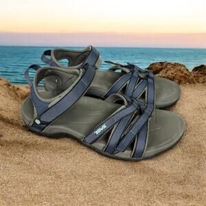 Teva Tirra Athletic Sport Sandals Navy Blue Women’s Size 8  Outdoor Hiking Water